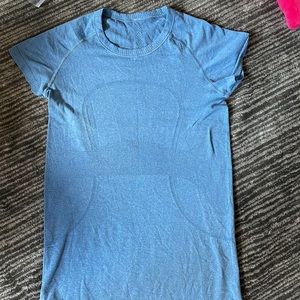 Blue Lululemon shirt size 8